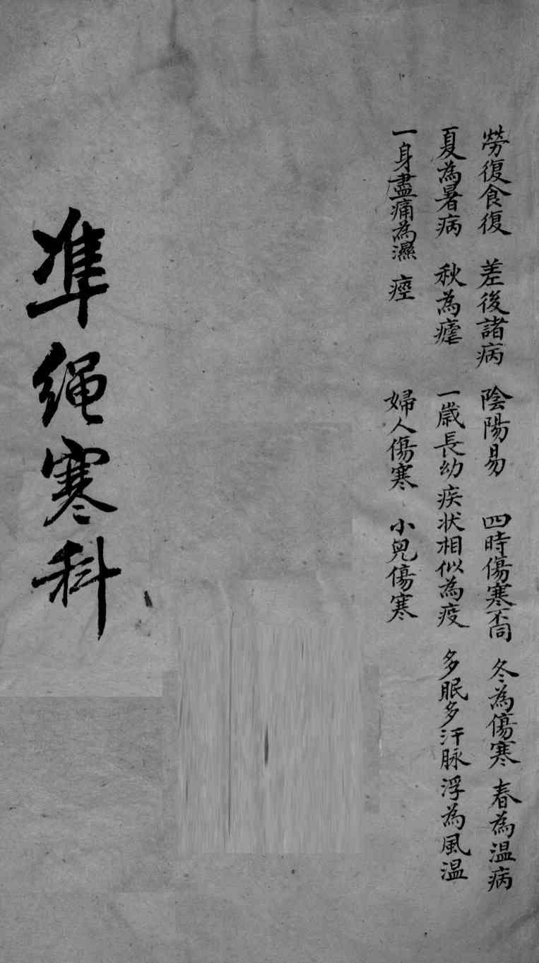 伤寒证治准绳  7